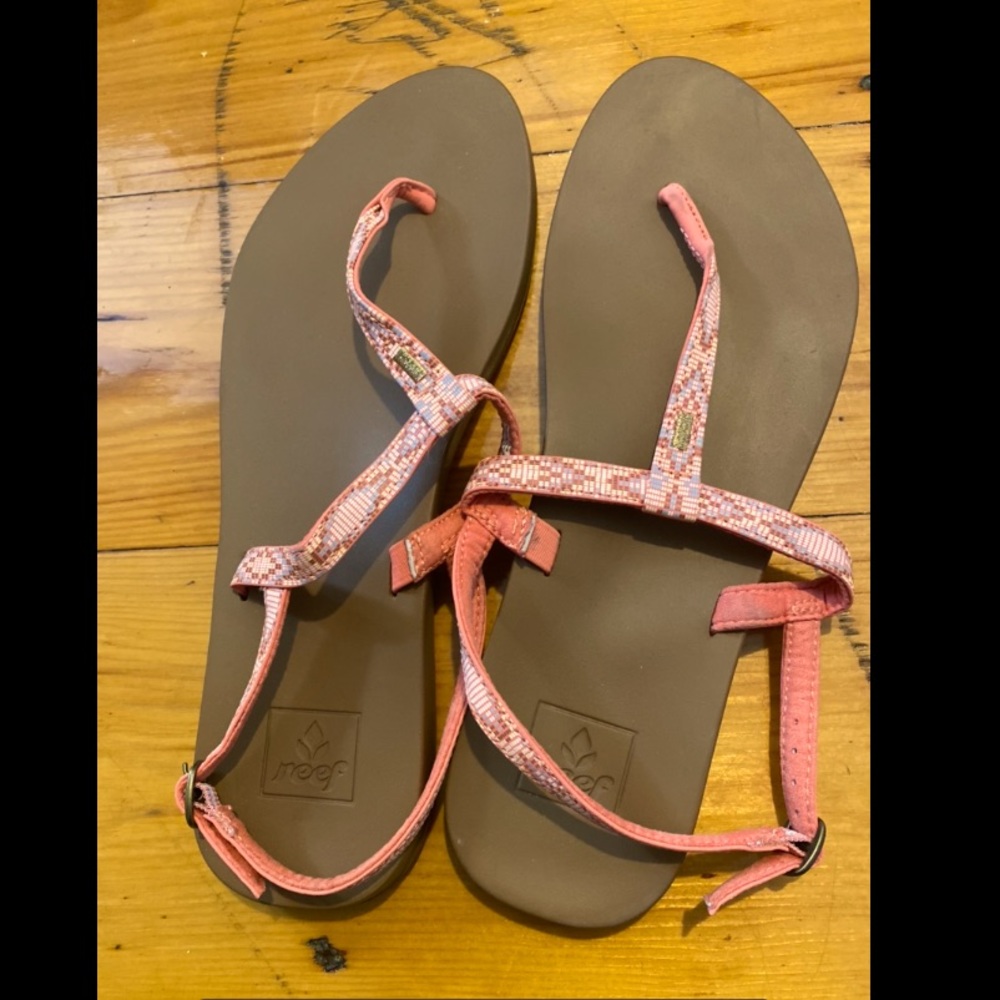 REEF | CUSHION BOUNCE SLIM T | CORAL BEAD | SIZE 10